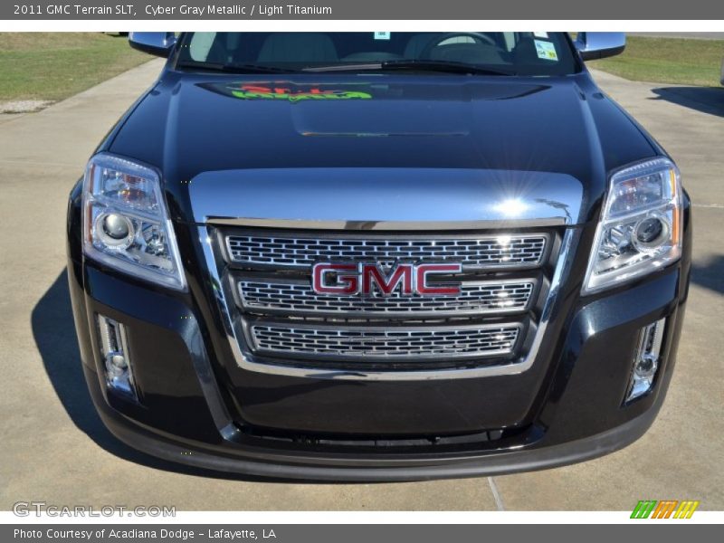 Cyber Gray Metallic / Light Titanium 2011 GMC Terrain SLT