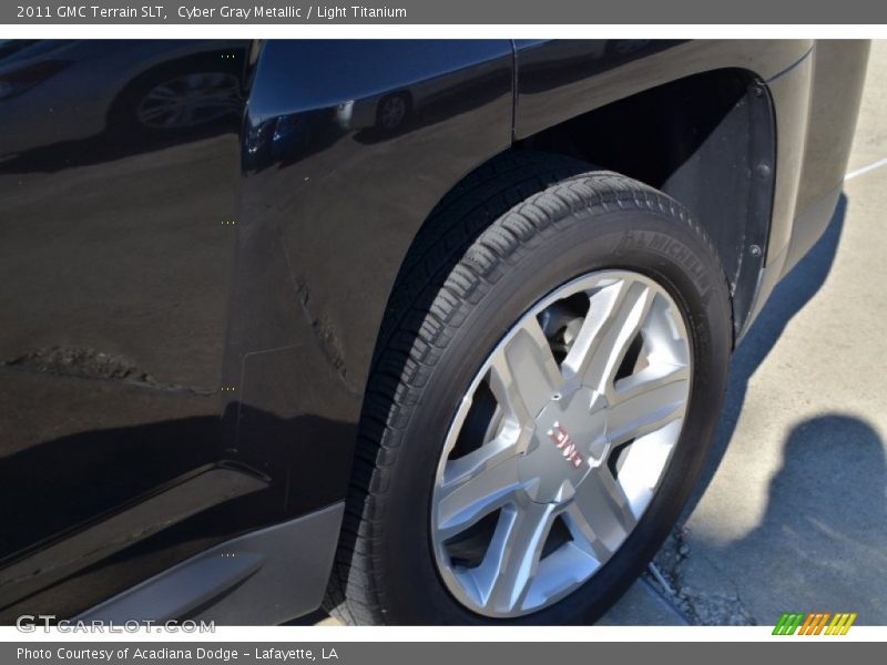 Cyber Gray Metallic / Light Titanium 2011 GMC Terrain SLT