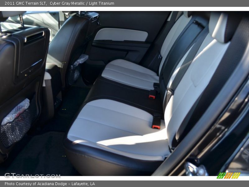 Cyber Gray Metallic / Light Titanium 2011 GMC Terrain SLT