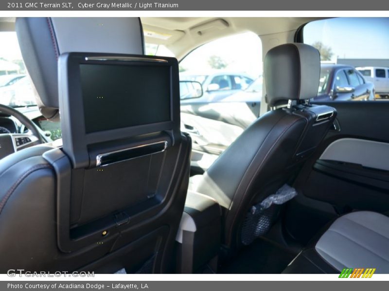 Cyber Gray Metallic / Light Titanium 2011 GMC Terrain SLT