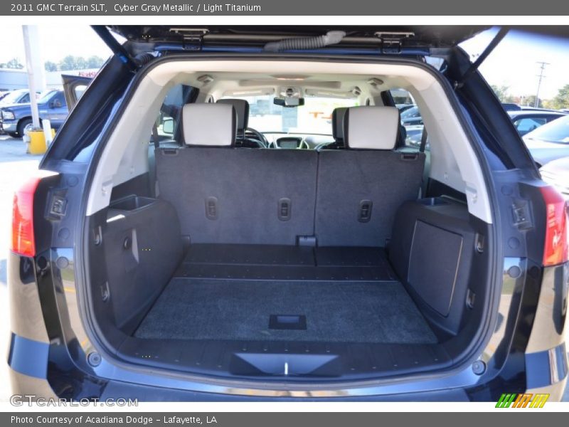 Cyber Gray Metallic / Light Titanium 2011 GMC Terrain SLT
