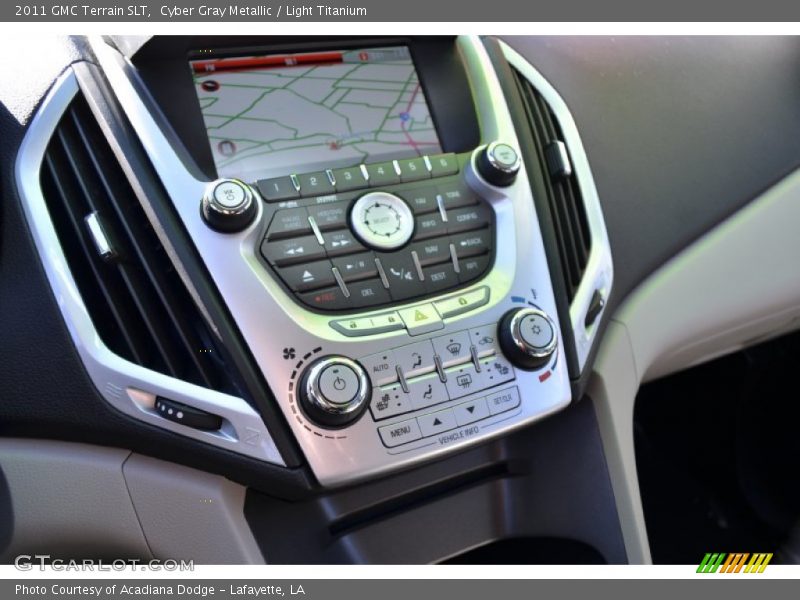 Cyber Gray Metallic / Light Titanium 2011 GMC Terrain SLT