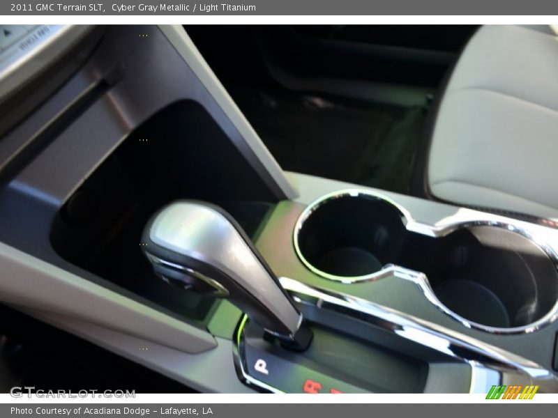 Cyber Gray Metallic / Light Titanium 2011 GMC Terrain SLT