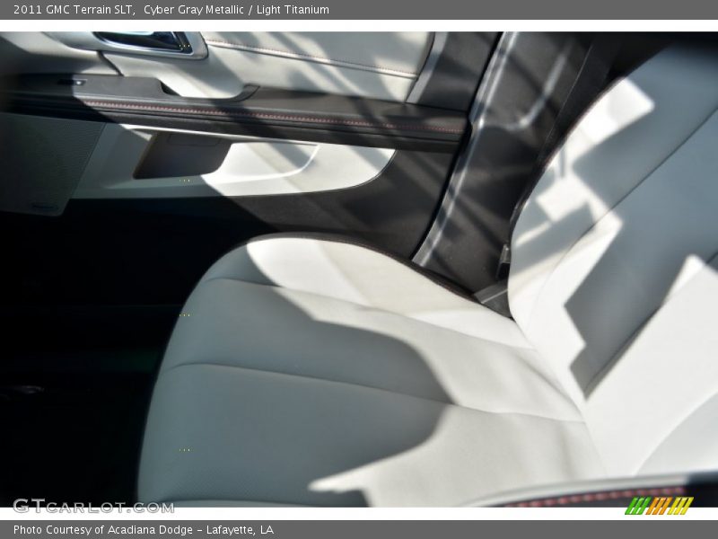 Cyber Gray Metallic / Light Titanium 2011 GMC Terrain SLT
