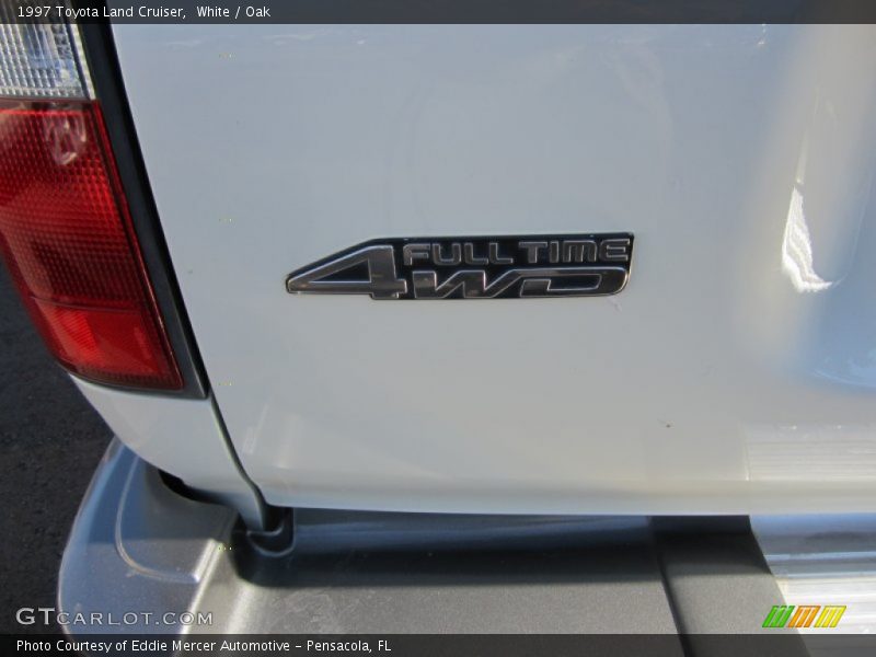 White / Oak 1997 Toyota Land Cruiser