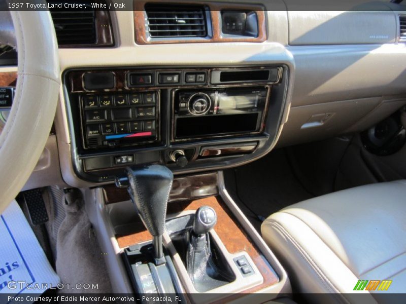 White / Oak 1997 Toyota Land Cruiser