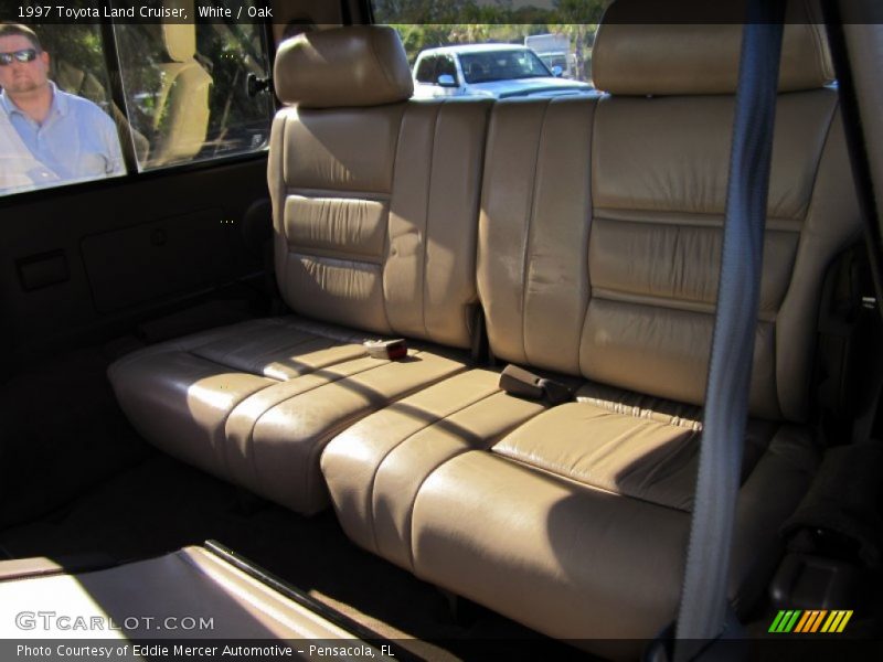 White / Oak 1997 Toyota Land Cruiser
