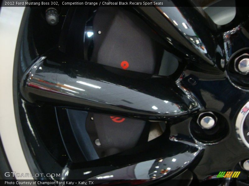  2012 Mustang Boss 302 Wheel