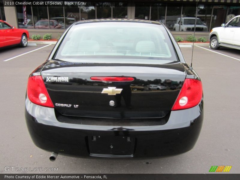 Black / Gray 2010 Chevrolet Cobalt LT Sedan