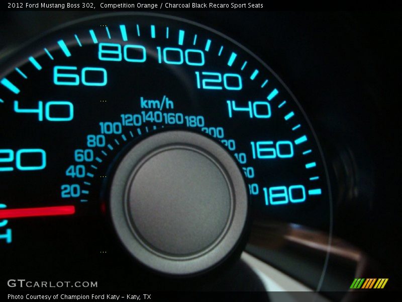  2012 Mustang Boss 302 Boss 302 Gauges