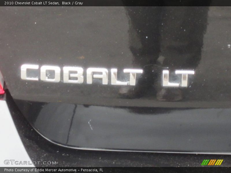 Black / Gray 2010 Chevrolet Cobalt LT Sedan