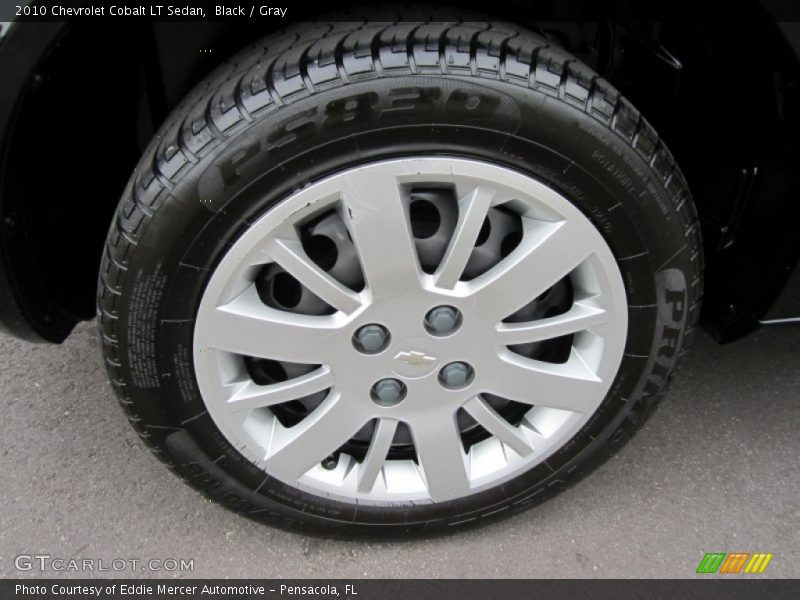 Black / Gray 2010 Chevrolet Cobalt LT Sedan