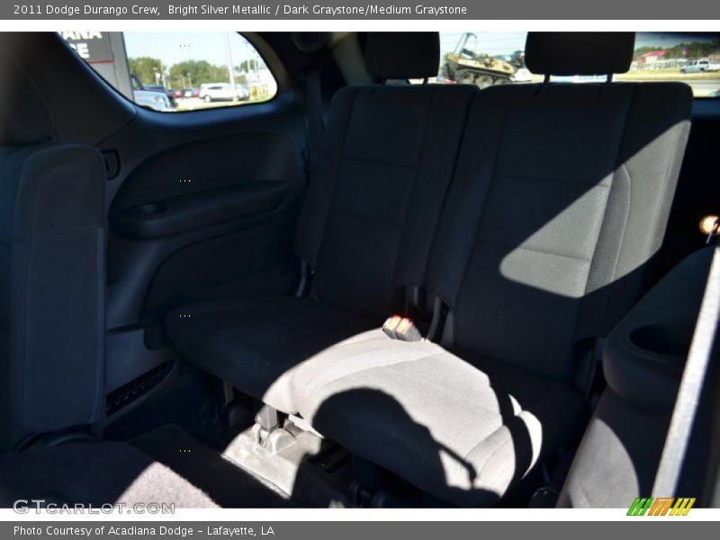 Bright Silver Metallic / Dark Graystone/Medium Graystone 2011 Dodge Durango Crew