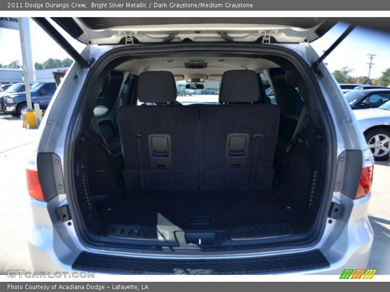 Bright Silver Metallic / Dark Graystone/Medium Graystone 2011 Dodge Durango Crew