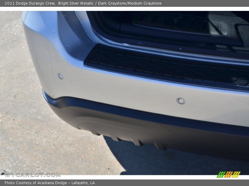 Bright Silver Metallic / Dark Graystone/Medium Graystone 2011 Dodge Durango Crew