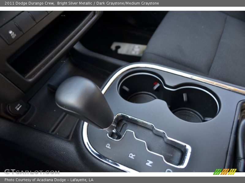 Bright Silver Metallic / Dark Graystone/Medium Graystone 2011 Dodge Durango Crew