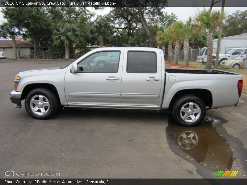  2010 Canyon SLE Crew Cab Pure Silver Metallic