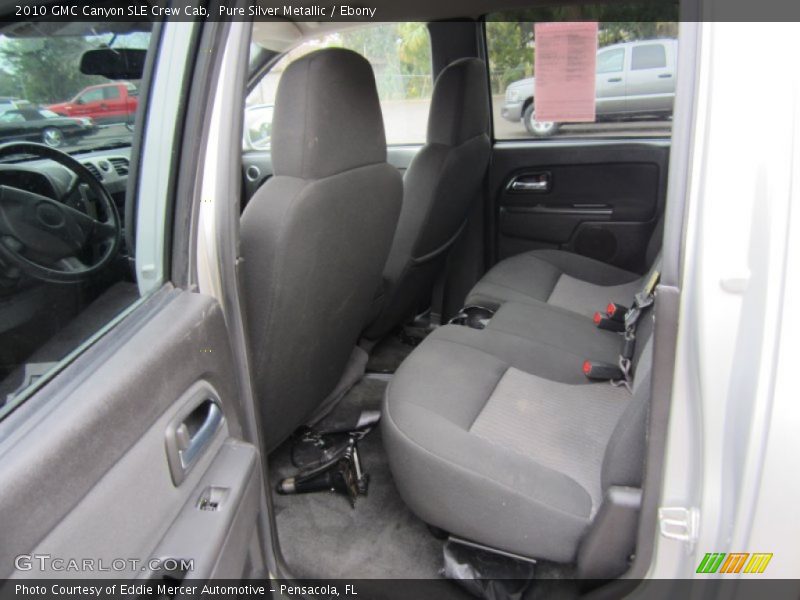 Pure Silver Metallic / Ebony 2010 GMC Canyon SLE Crew Cab