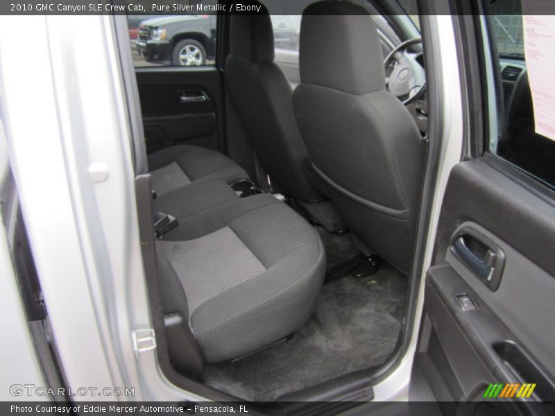Pure Silver Metallic / Ebony 2010 GMC Canyon SLE Crew Cab