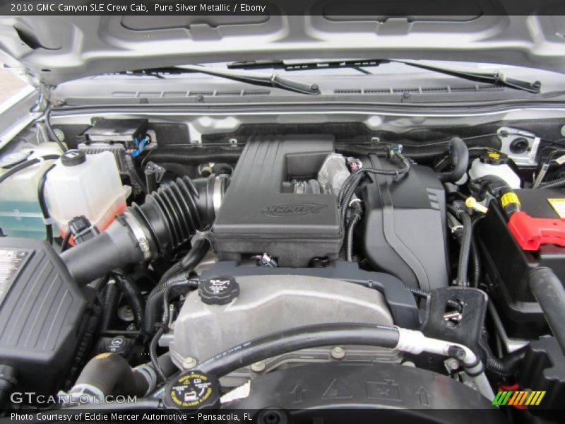 Pure Silver Metallic / Ebony 2010 GMC Canyon SLE Crew Cab