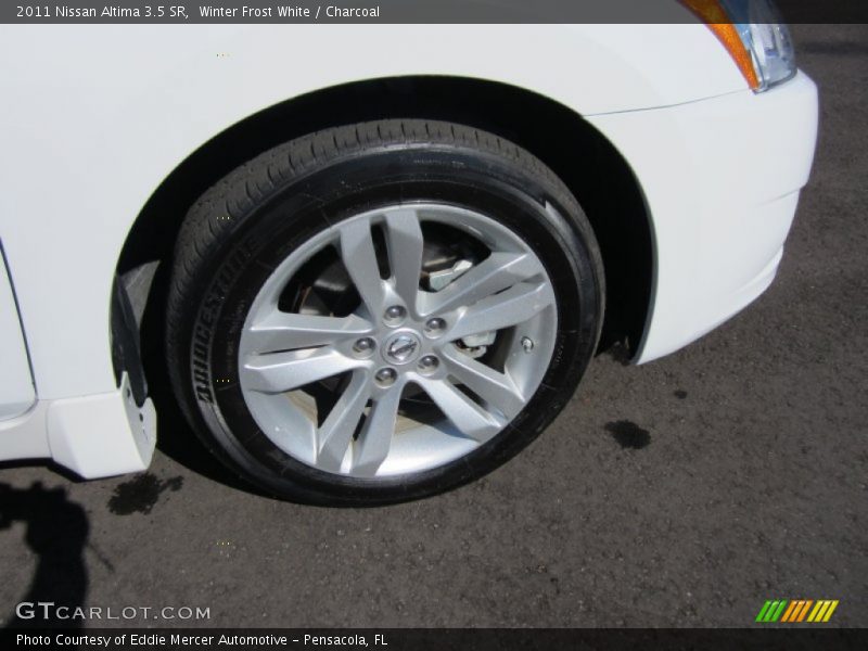 Winter Frost White / Charcoal 2011 Nissan Altima 3.5 SR