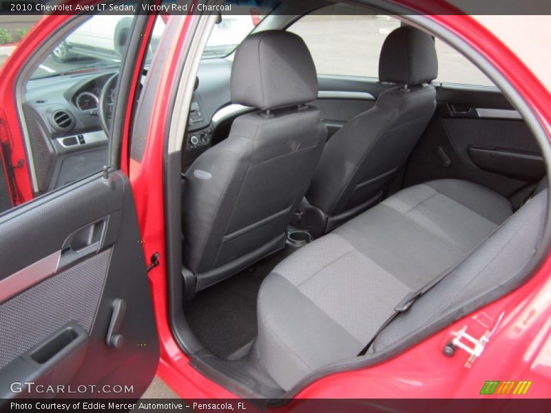 Victory Red / Charcoal 2010 Chevrolet Aveo LT Sedan