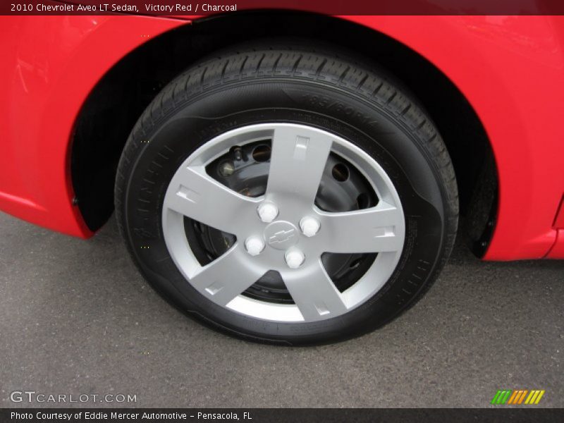 Victory Red / Charcoal 2010 Chevrolet Aveo LT Sedan