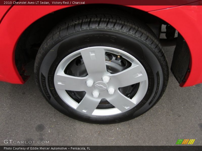 Victory Red / Charcoal 2010 Chevrolet Aveo LT Sedan