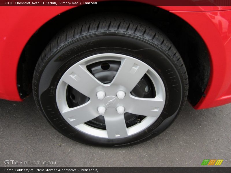 Victory Red / Charcoal 2010 Chevrolet Aveo LT Sedan