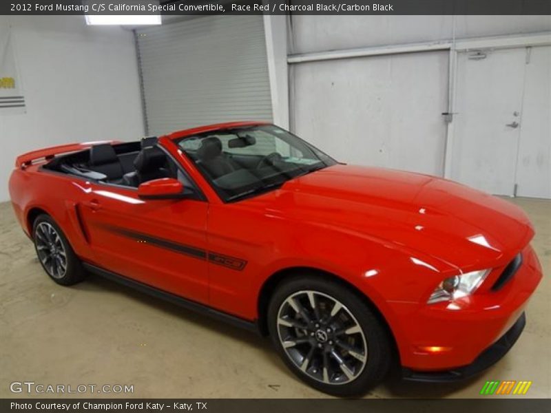  2012 Mustang C/S California Special Convertible Race Red