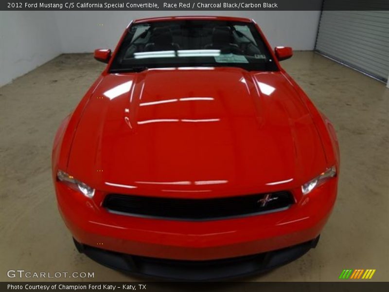 Race Red / Charcoal Black/Carbon Black 2012 Ford Mustang C/S California Special Convertible