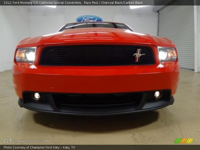 Race Red / Charcoal Black/Carbon Black 2012 Ford Mustang C/S California Special Convertible