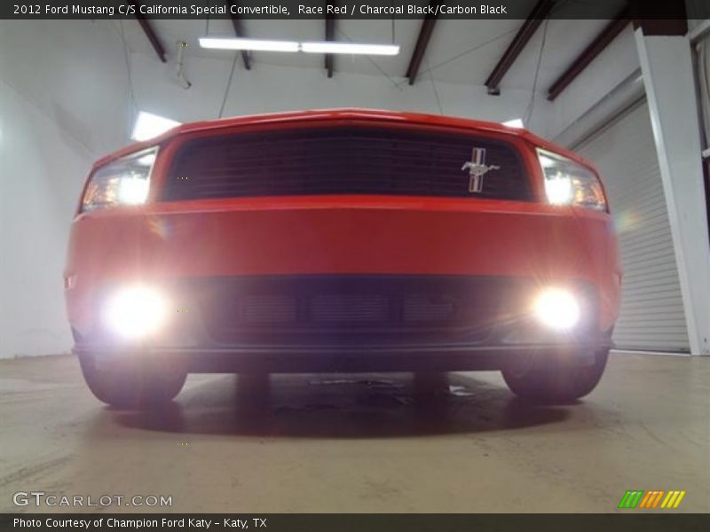 Race Red / Charcoal Black/Carbon Black 2012 Ford Mustang C/S California Special Convertible