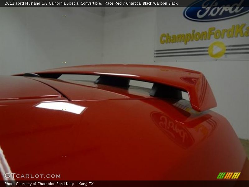 Race Red / Charcoal Black/Carbon Black 2012 Ford Mustang C/S California Special Convertible