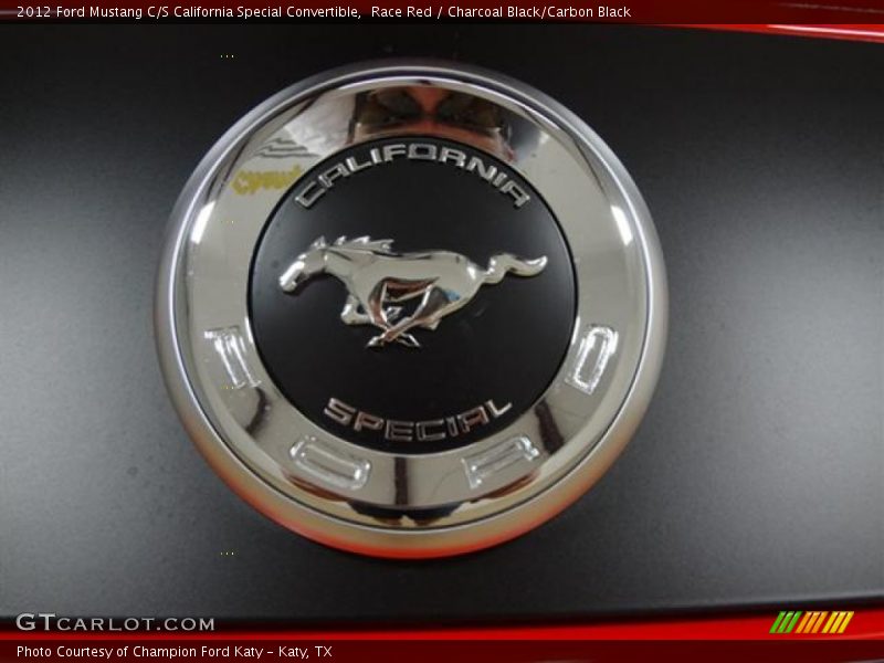  2012 Mustang C/S California Special Convertible Logo