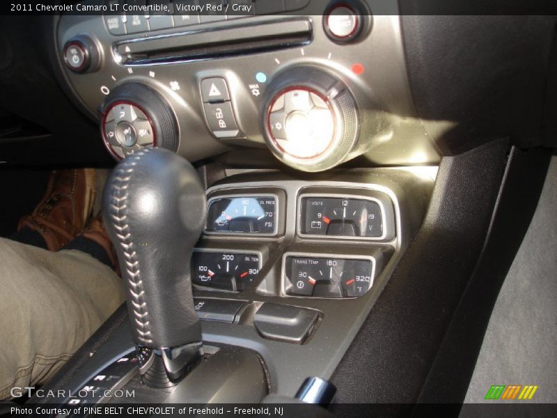 Victory Red / Gray 2011 Chevrolet Camaro LT Convertible