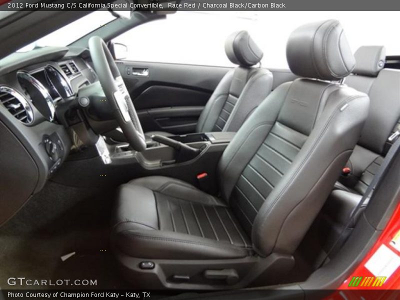  2012 Mustang C/S California Special Convertible Charcoal Black/Carbon Black Interior