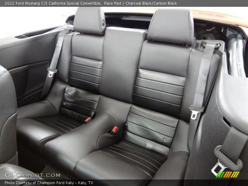  2012 Mustang C/S California Special Convertible Charcoal Black/Carbon Black Interior