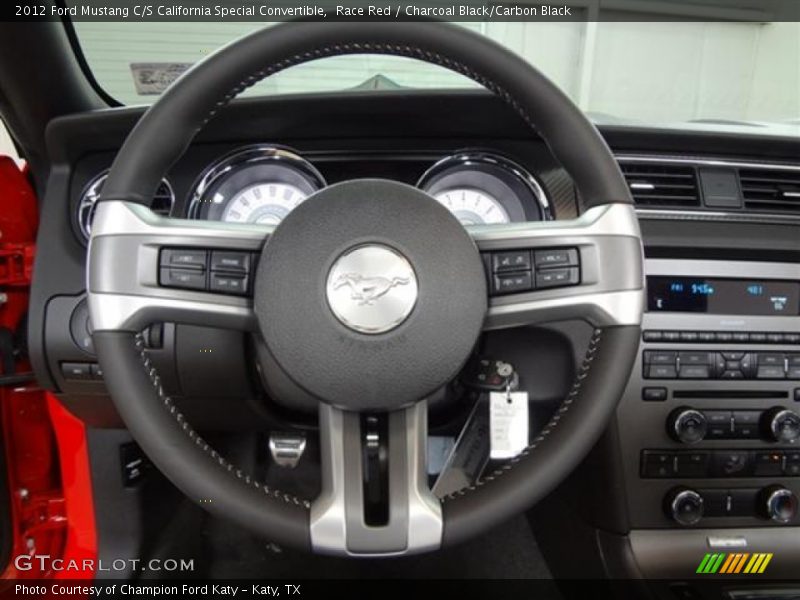  2012 Mustang C/S California Special Convertible Steering Wheel