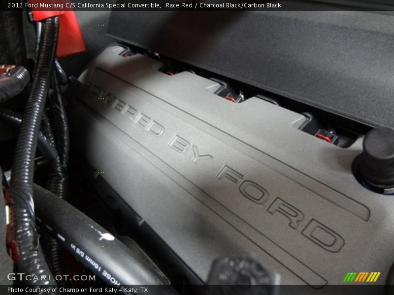 Race Red / Charcoal Black/Carbon Black 2012 Ford Mustang C/S California Special Convertible