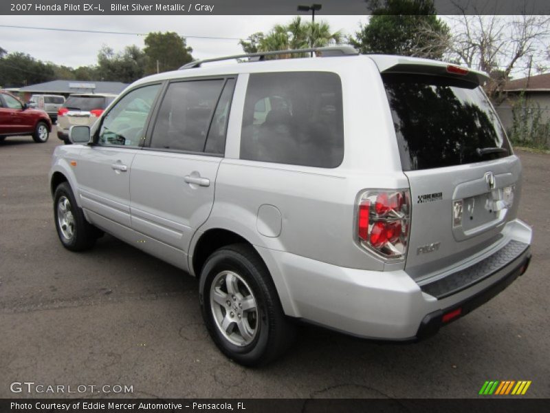 Billet Silver Metallic / Gray 2007 Honda Pilot EX-L