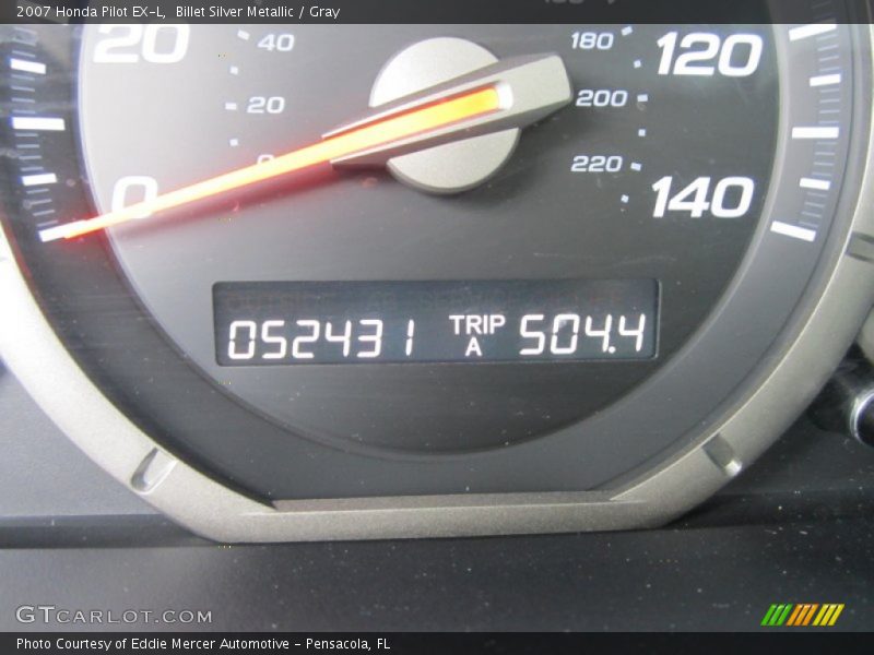 Billet Silver Metallic / Gray 2007 Honda Pilot EX-L