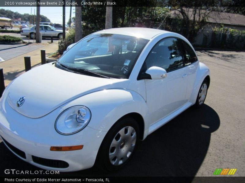 Candy White / Black 2010 Volkswagen New Beetle 2.5 Coupe