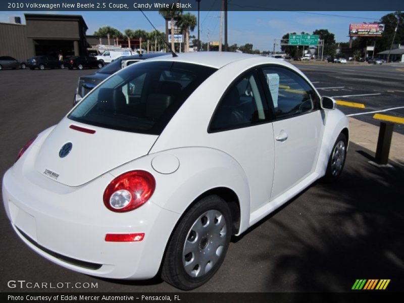 Candy White / Black 2010 Volkswagen New Beetle 2.5 Coupe