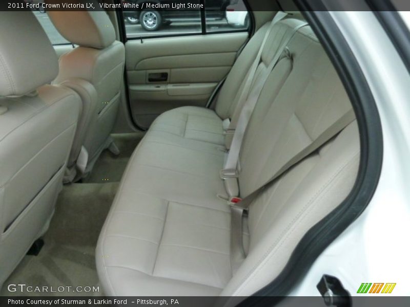 Vibrant White / Medium Light Stone 2011 Ford Crown Victoria LX