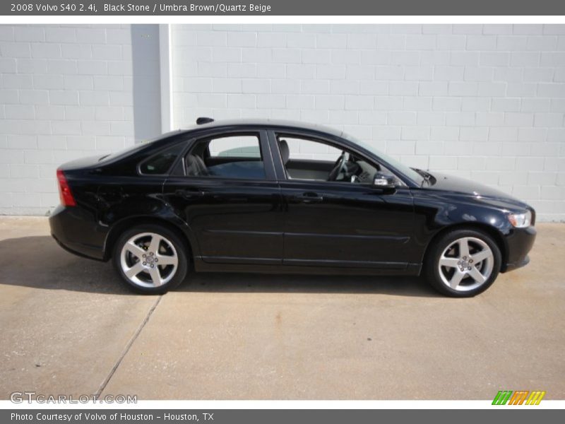 Black Stone / Umbra Brown/Quartz Beige 2008 Volvo S40 2.4i
