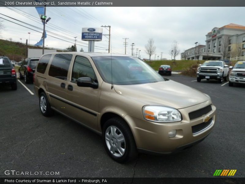 Sandstone Metallic / Cashmere 2006 Chevrolet Uplander LS