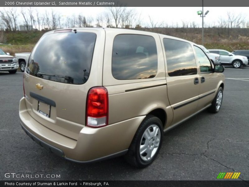 Sandstone Metallic / Cashmere 2006 Chevrolet Uplander LS
