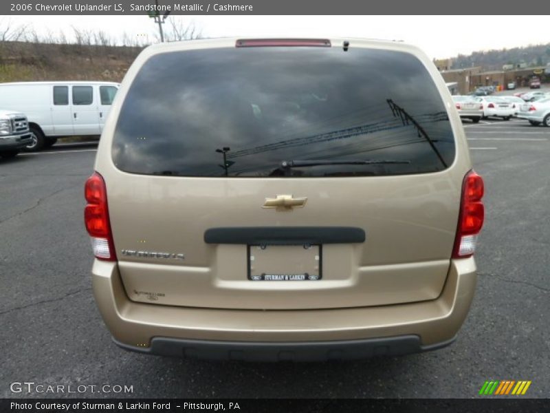 Sandstone Metallic / Cashmere 2006 Chevrolet Uplander LS