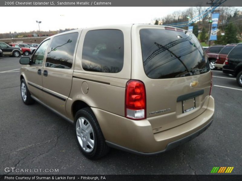 Sandstone Metallic / Cashmere 2006 Chevrolet Uplander LS